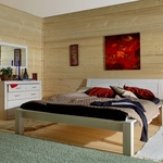 Деревянная кровать Рондо 2 в Судаке