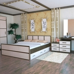 Двуспальная кровать Сакура в Судаке