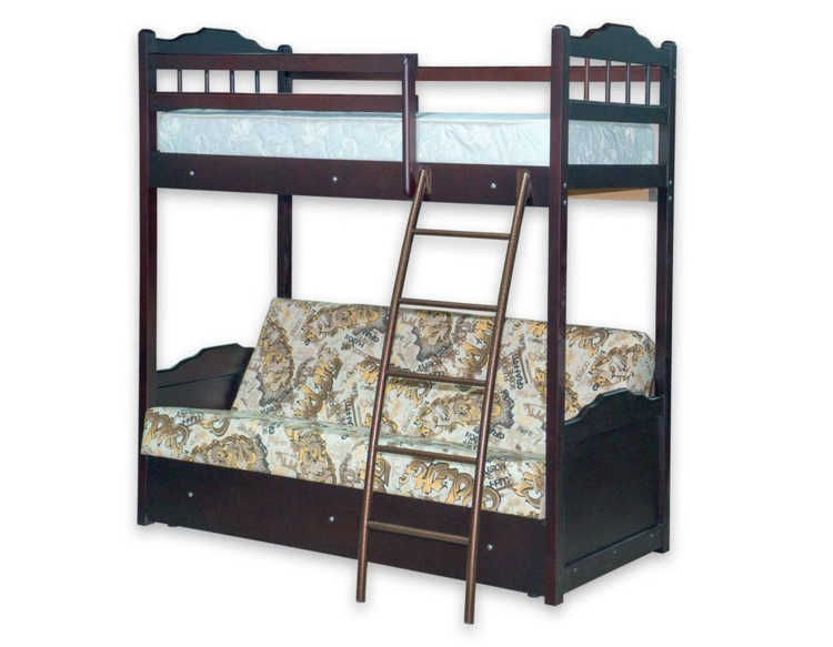 Детская двухъярусная кровать с диваном в Судаке