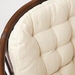 Комплект для отдыха TURKEY (стол круглый (со стеклом)+2 кресла + диван) /с подушками/  в Судаке