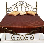 Двуспальная кровать металлическая VICTORIA в Судаке