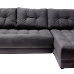 Угловой диван Бонд XL средний с накладкой 5 подушек в Судаке