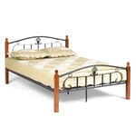 Двуспальная кровать Кровать РУМБА (AT-203)/ RUMBA Wood slat base в Судаке
