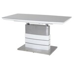Стол обеденный раскладной OKT-211-2 (140/180) (Бело-серый) в Судаке