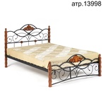  Двуспальная кровать CANZONA Wood slat base в Судаке